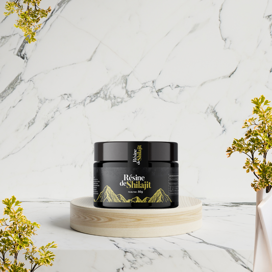 Résine de Shilajit Enrichie en Acide Fulvique 60%