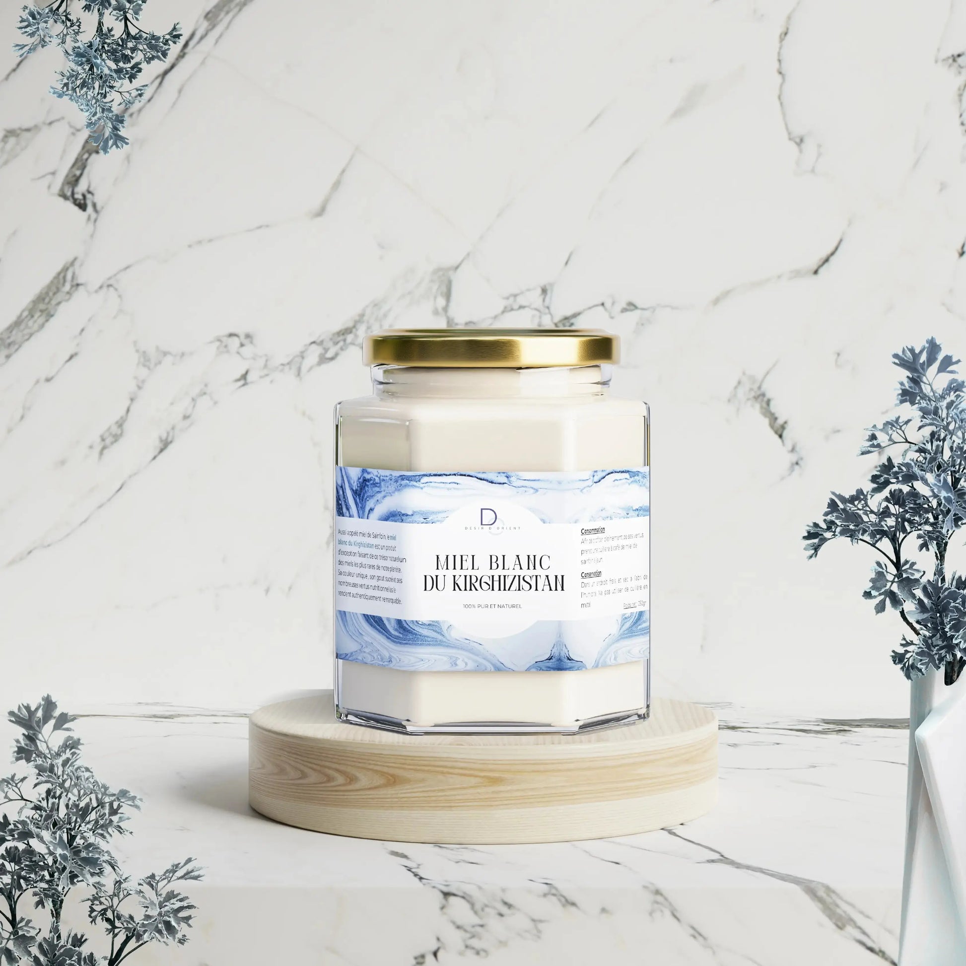 Miel blanc du Kirghizistan - Sainfoin monofloral DÉSIR D'ORIENT
