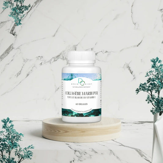 Gélules collagène marin type I et III vitamine C - Désir d'Orient