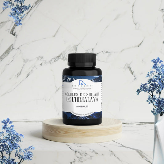 Gélules de shilajit de l’Himalaya DÉSIR D'ORIENT