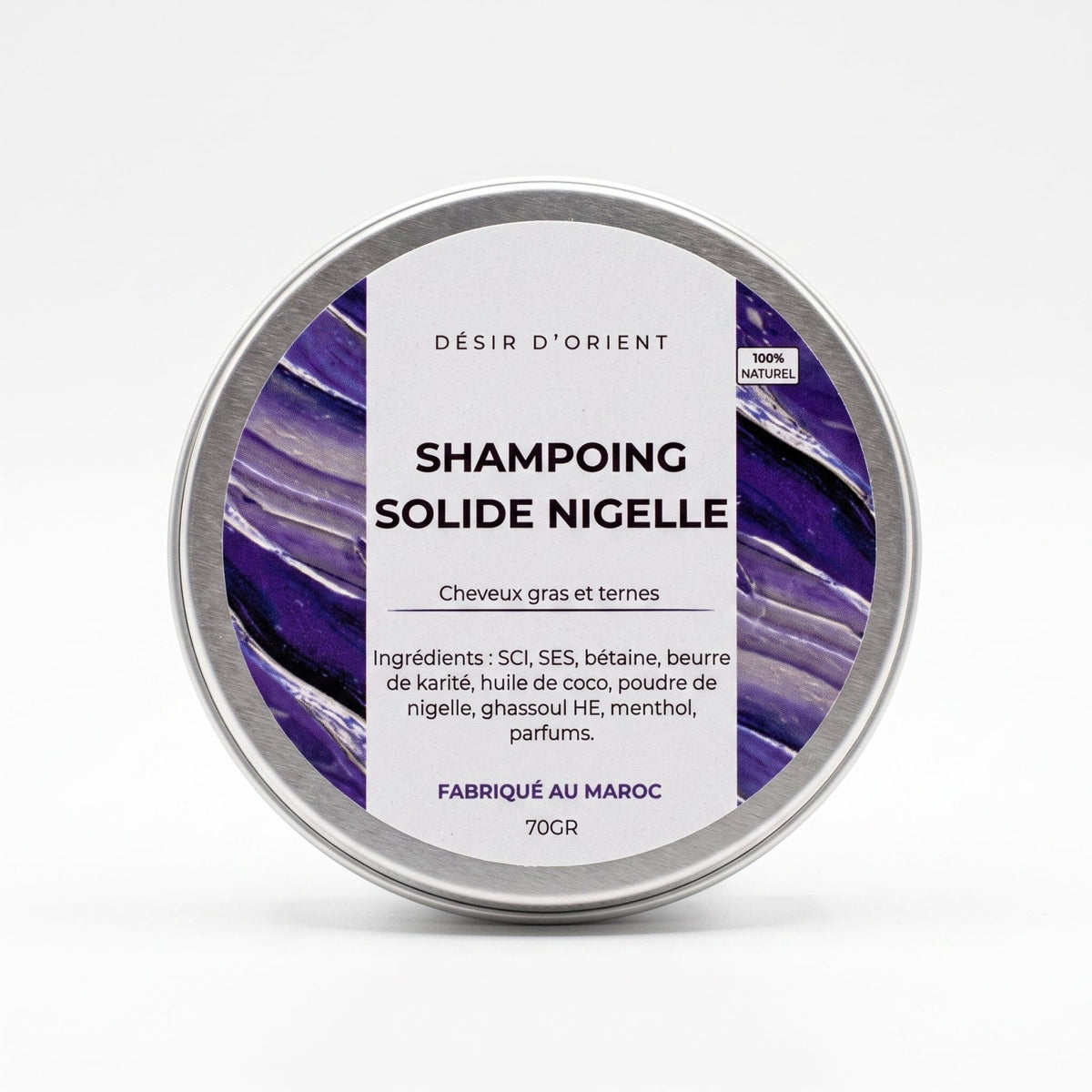 Shampoing solide Nigelle