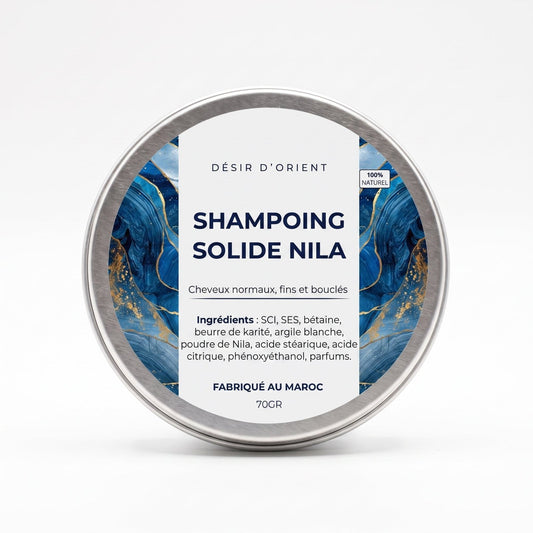 Shampoing solide Nila 100% naturel