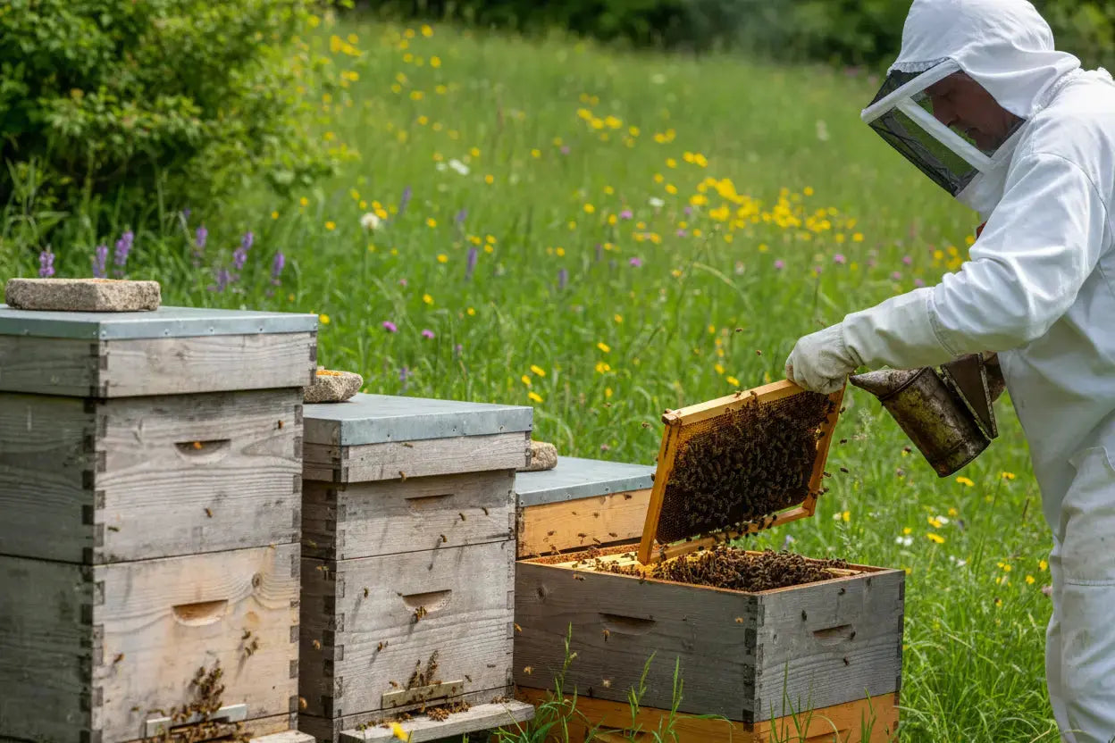 Region sauvage Nouvelle-Zelande recolte artisanale miel de thym pur